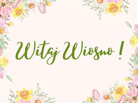 Witaj Wiosno Zielony Wiatraczek