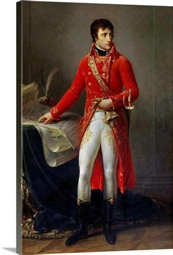 Full Length Portrait Of Napoleon Bonaparte As First Consul 1802