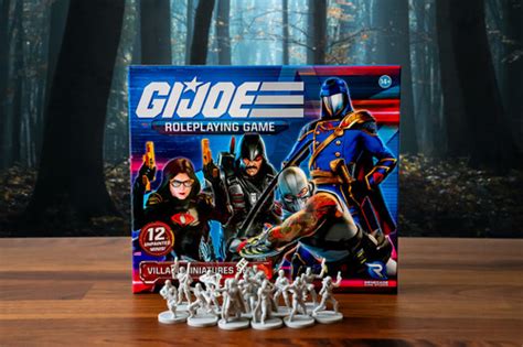 Gi Joe Roleplaying Game Villain Miniatures Set 1