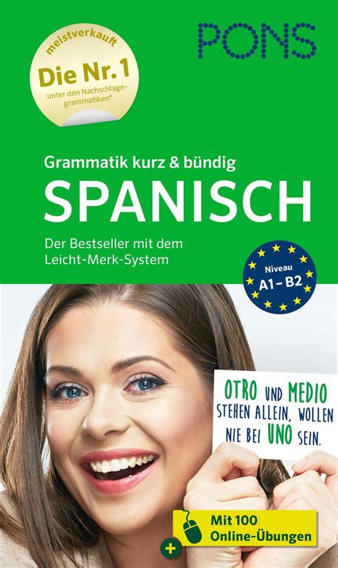 PONS Grammatik kurz bündig Spanisch Langenscheidt Schulbuch