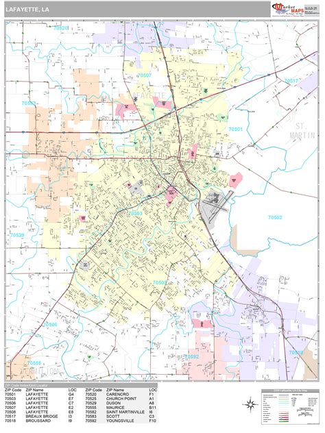 What Is Area G2 On Lafayette Parish Map