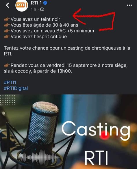 Scandale En C Te D Ivoire La Rti Accus E De Racisme Suite Cette