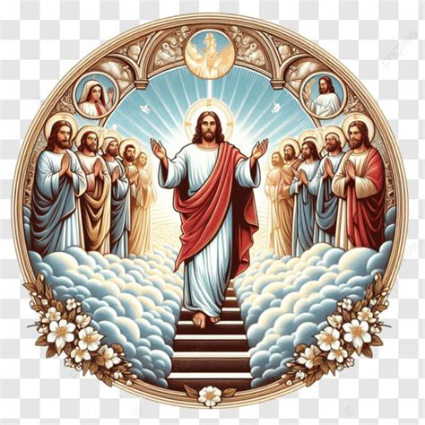 Happy Ascension Day Of Jesu Ascension Day Jesus Day Ascension Png