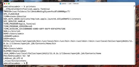 Setting Up The Environment Variables In Macos Tecadmin
