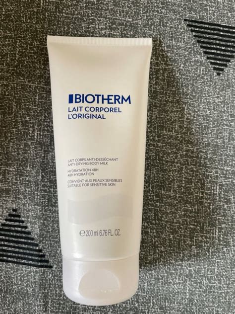 Biotherm Lait Corporel Loriginal Lait Corporel Pour Peaux Sensibles