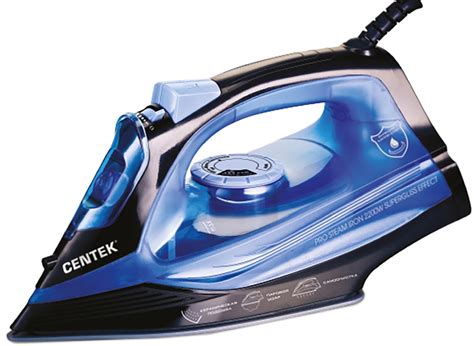 Купить Утюг Centek CT-2351 Blue - цена: 1599 ₽, характеристики ...
