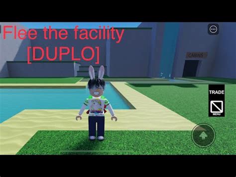 Minha Skin De P Scoa Roblox Flee The Facility Duplo Youtube