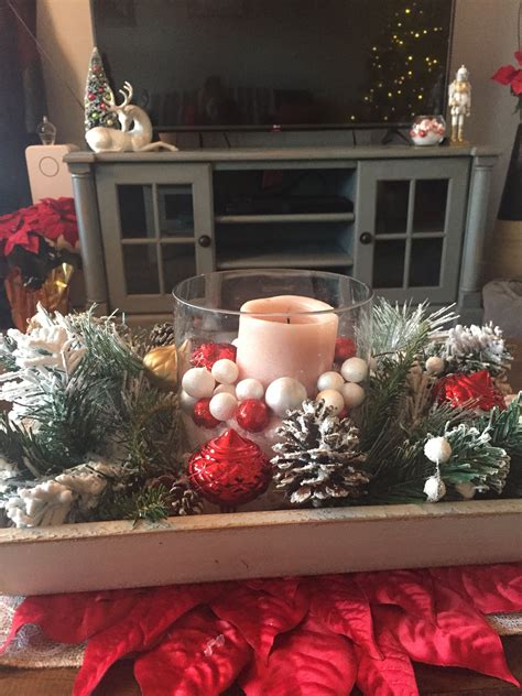 Christmas Coffee Table Decor