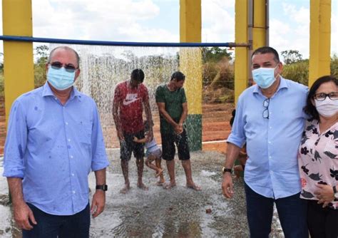 Buriticupu Prefeito Z Gomes Inaugura Mais Um Sistema De Abastecimento