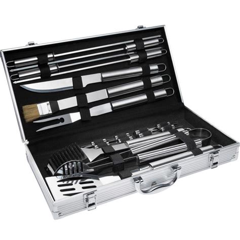 Kit Ustensiles Barbecue Mallette De Rangement Achat Vente