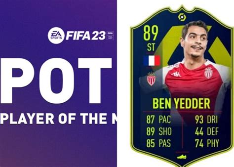 FIFA 23 How To Complete The Wissam Ben Yedder Ligue 1 POTM SBC