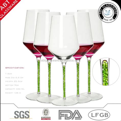 Crystal Filled Stem Wine Glasses - Buy Crystal Filled Stem Wine Glasses ...