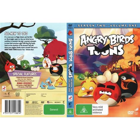 Angry Birds Toons Season 2 Volume 1 Dvd Big W