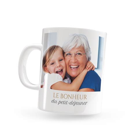 Mug Personnalisé Avec Votre Texte Et Photo