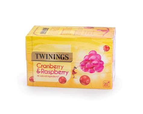 Twinings Cranberry And Raspberry Enveloped Teabags Cpd Direct