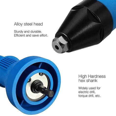 Electric Rivet Nut Gun Rivet Nut Tool Cordless Adapter Rivet Drill Bits