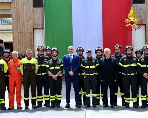 Visita Ufficiale Del Sottosegretario Prisco Alla Caserma Dei Vigili Del