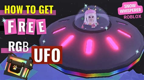 How To Get FREE RGB UFO In Adopt Me Roblox Get FREE RGB Box Everyday