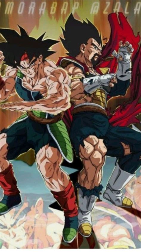 Bardock I Rey Vegeta Personajes De Dragon Ball Ilustraci N De Drag N