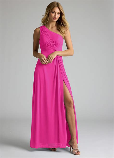 Fuchsia Azazie Brooke Bridesmaid Dresses Azazie