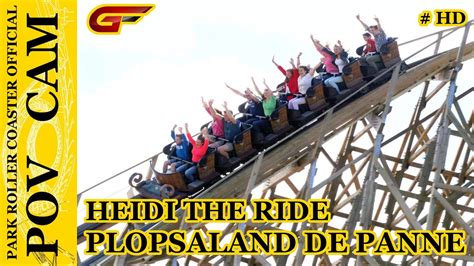 Heidi The Ride ON Ride POV Cam Plopsaland De Panne 2023 YouTube