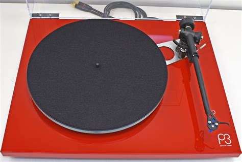 Rega Planar 3 Turntable With Elys 2 Cartridge Gloss Red Hi Fi Heaven