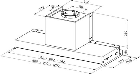 Faber Cappa Cucina Aspirante Filtrante Da Incasso Sottopensile 90 Cm