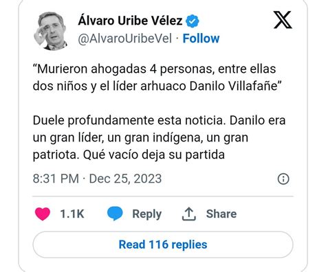 Muri Ahogado El L Der Arhuaco Danilo Villafa E