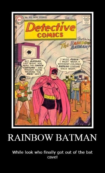 Rainbow batman by Ninjasuar on DeviantArt