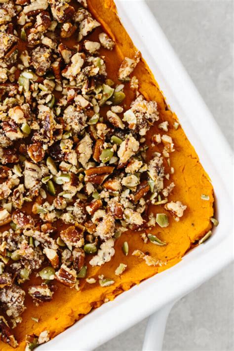 Healthy Sweet Potato Casserole Downshiftology