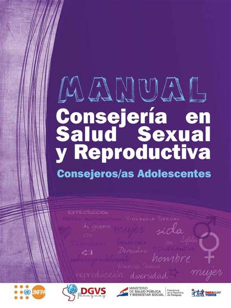 Manual Consejer A En Salud Sexual Y Reproductiva Consejeros As