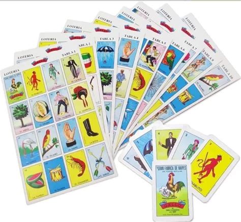 Lotería Mexicana Pdf Imprimible 100 Tablas 54 Cartas Mercadolibre