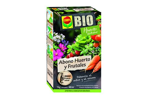 Abono Bio Huerto Frutales Urbano Compo 1kg