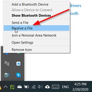 Jak wysyłać lub odbierać pliki przez Bluetooth w systemie Windows 10