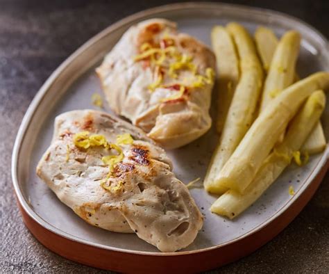 Petto Di Pollo Al Limone Con Asparagi Sottovuoto Cookidoo The