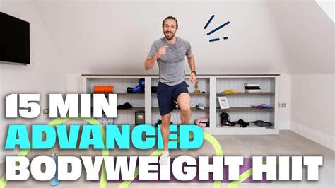 15 Minute Advanced Bodyweight Workout The Body Coach Tv Youtube