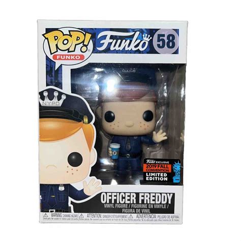 Funko Pop Freddy Funko As Officer Nycc 2019 Collectible Figure Toy