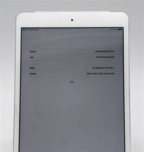 Apple iPad mini 3 Wi Fi Cellular 16GB A1600 利用制限 docomo アクティベーションロック品