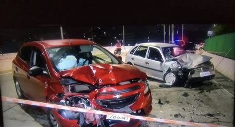 Motorista Com Sinais De Embriaguez Provoca Acidente Em Ponte Que Liga