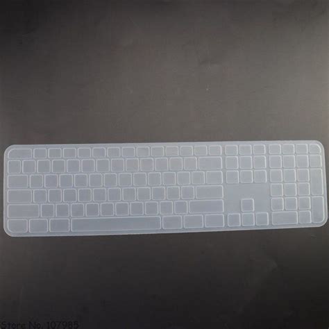 Dustproof Waterproof Clear Transparent Silicone Keyboard Cover Skin