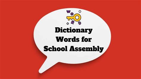 Word Of The Day Compound Words For Daily School Assembly With Meaning