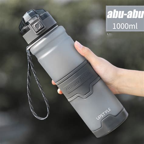 Jual 1000ML Botol Minum UPSTYLE PREMIUM SPORT WATER BOTTLE FROSTED