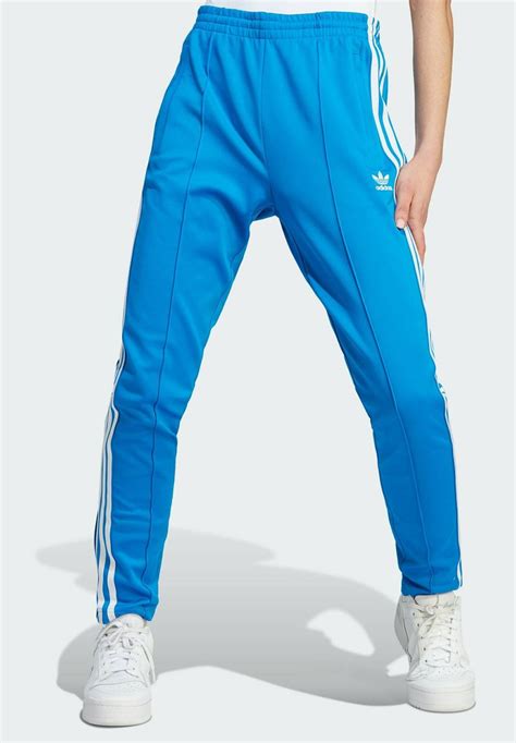 Adidas Originals Adicolor Superstar Track Tracksuit Bottoms Blue Birdblue Uk