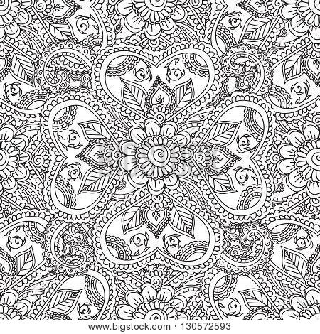 Coloring Pages Adults Vector Photo Free Trial Bigstock