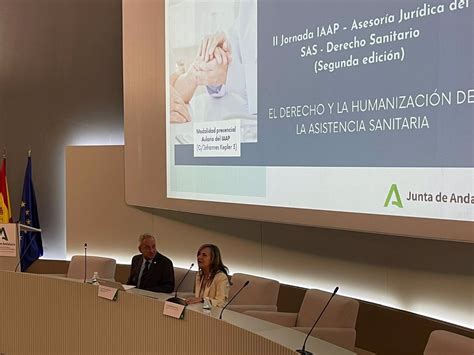 El Sas Organiza Una Jornada De Derecho Sanitario Y Humanización De La Asistencia Sanitaria