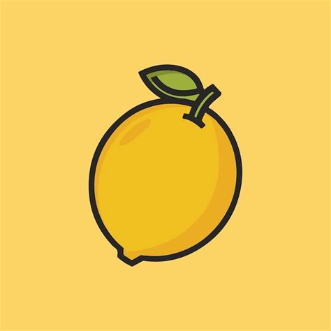 Premium Vector Lemon Vector Illustration