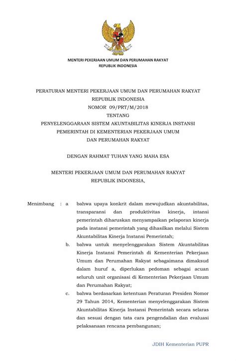 PDF PERATURAN MENTERI PEKERJAAN UMUM DAN Ppdpp Id PermenPUP No