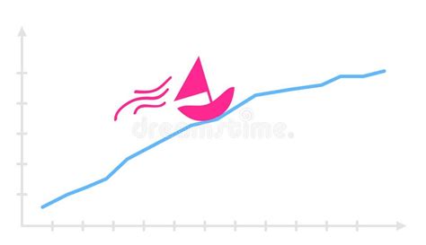 Hand drawn funny Graph stock vector. Illustration of fall - 54221310