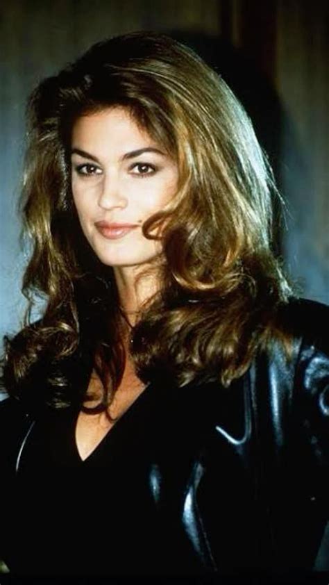 Cindy Crawford 90 S Supermodel Hair Hairstyle Haircut Brunette