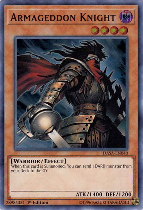 Armageddon Knight Yu Gi Oh Wiki Fandom